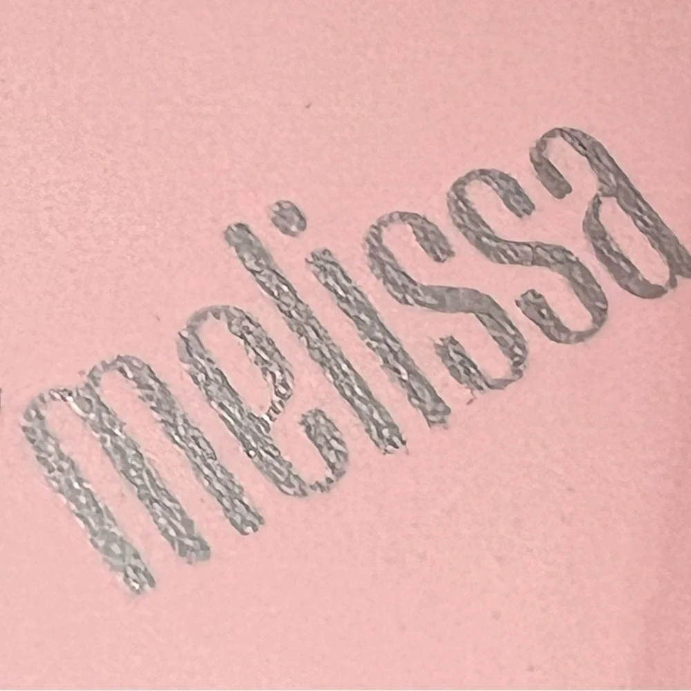 Melissa Twist Pink Jelly Slingback Scented PVC Casual Flat Sandals Women 8 - Picture 14 of 14